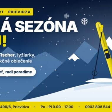 Začína sa zimná sezóna – predajňa sa mení na zimu